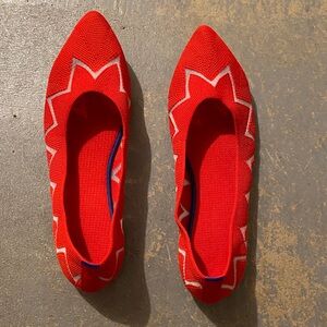 Stylish Red Women's Flats